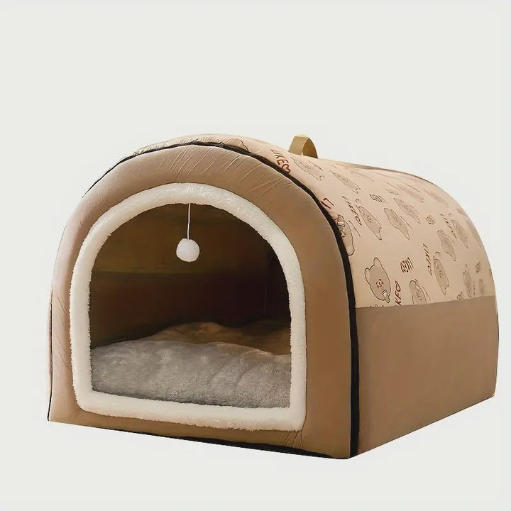 Portable Plush Pet house
