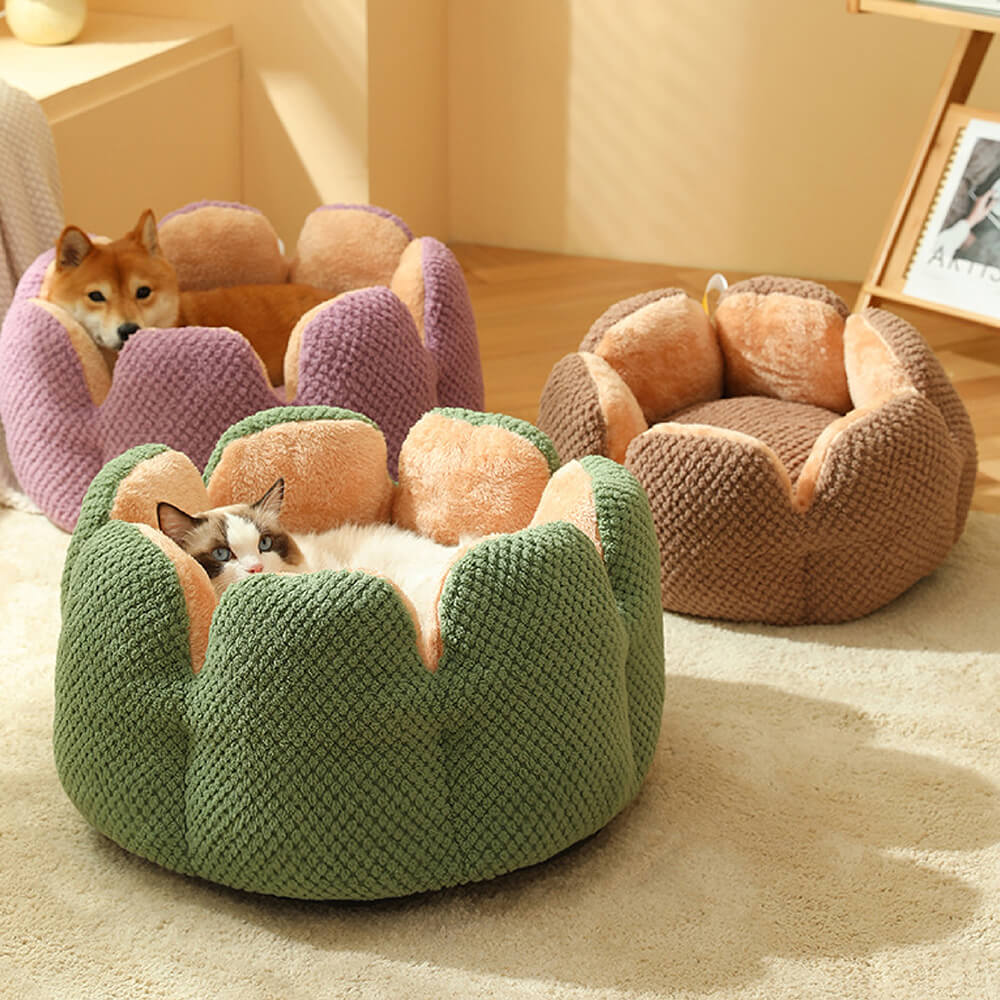 Cactus Shape Plush Pet Bed