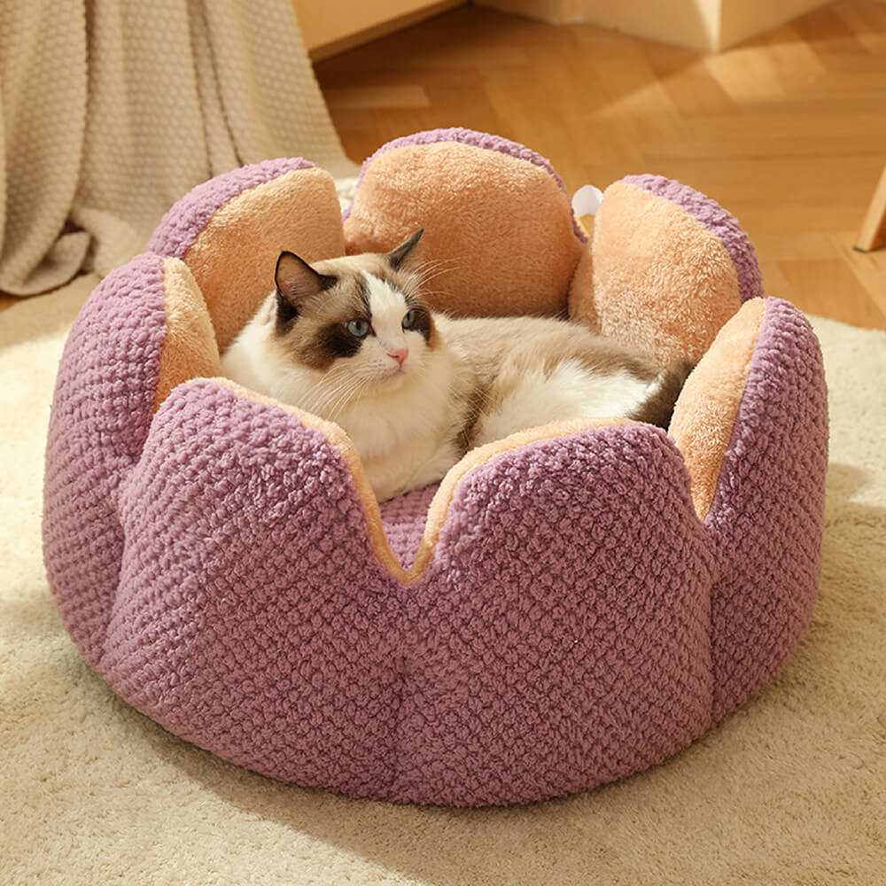 Cactus Shape Plush Pet Bed