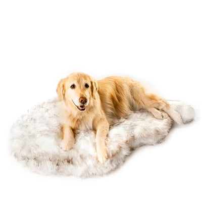 Fluffy dog bed