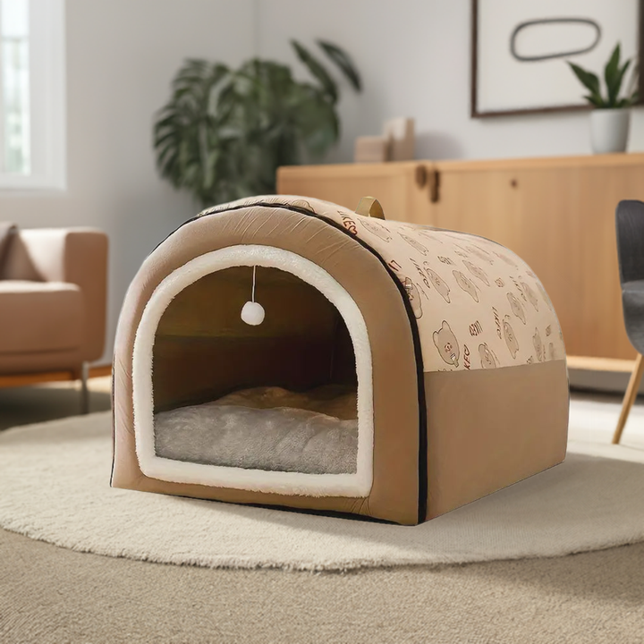 Portable Plush Pet house